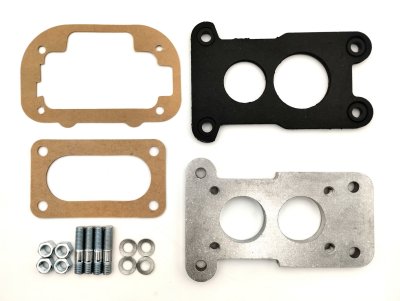 Jeep Base Adaptor Kit to Weber DGV DGAV DGMS DGAS (124 x 54mm)