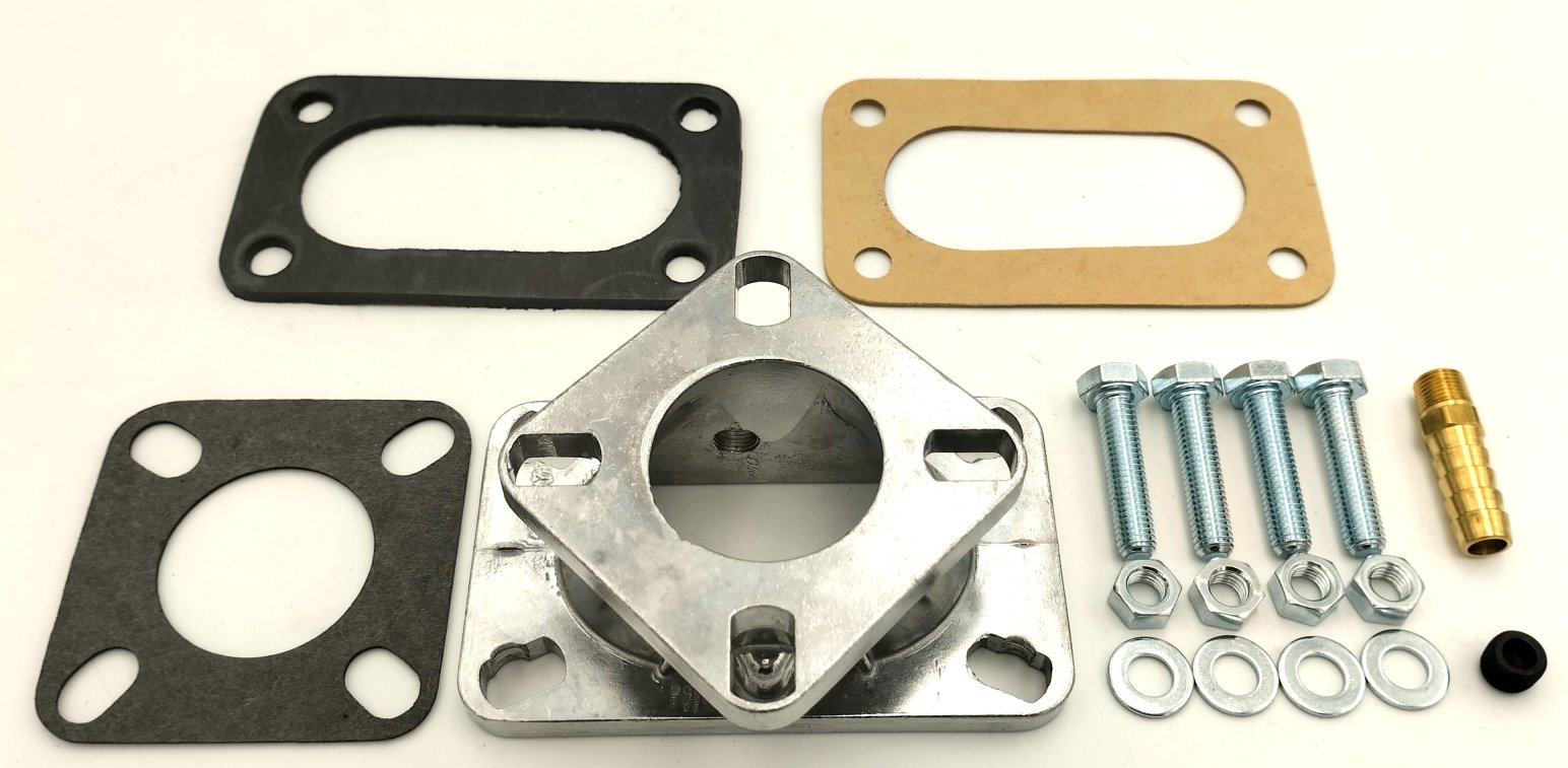 DGV to single choke adaptor (71 X 71mm)