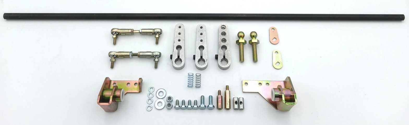 Type 3 Twin Weber ICT linkage set Single Port
