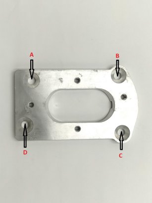 Adaptor Honda CVCC (95 x 63 x 46mm) 1976-83