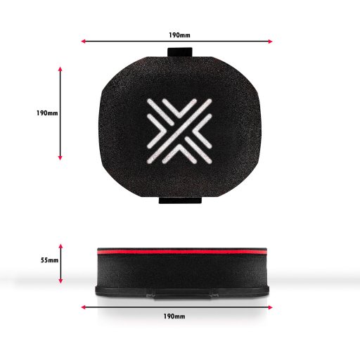 Pipercross PX300 Air Filter 55mm x 190mm 
