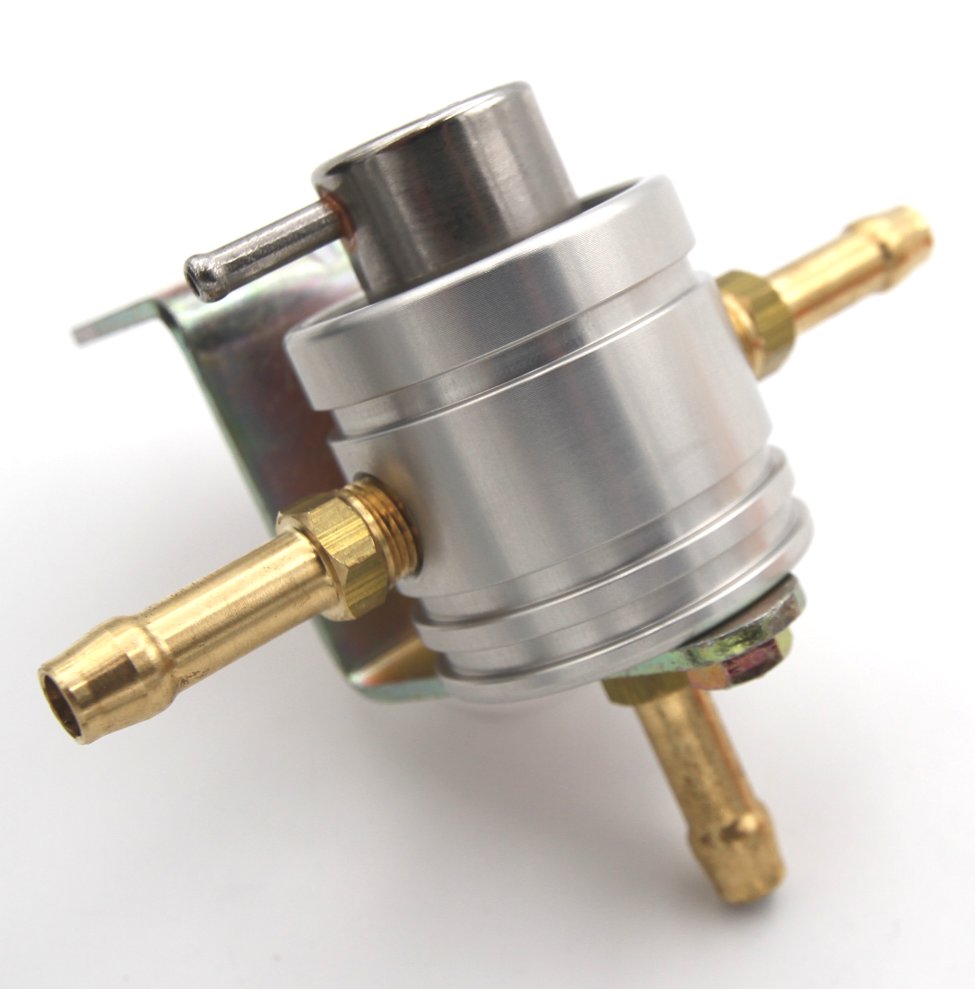 4.0 bar Natural aluminium finish - Twin push on fittings 