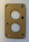 THROTTLE BODY FLANGE 32 DRT, 32 DRTM