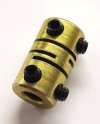 Throttle shaft coupler 40IDA3C