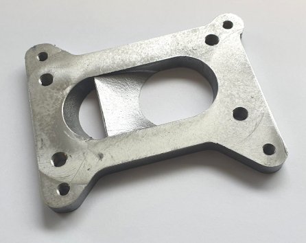 Base Adaptor Pierburg 2E3 to Weber 32/34DMTL (87mm x 46mm)