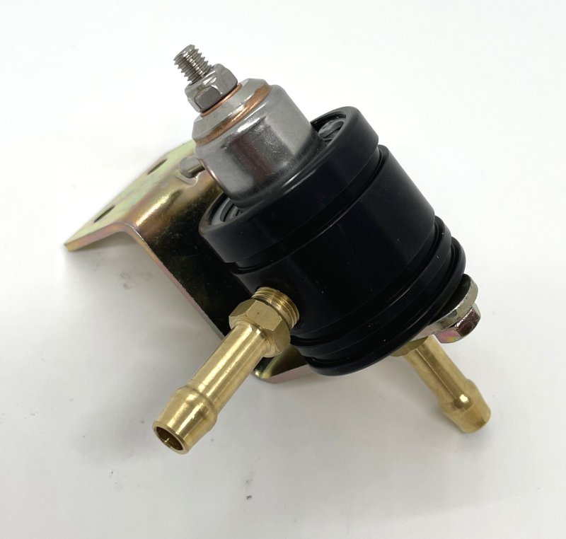 0-5 bar Adjustable black - Push on fittings