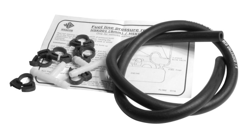  Fuel Line Pressure Relief Kit 8mm